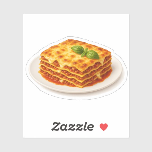 Sticker Lasagne (Feuille)