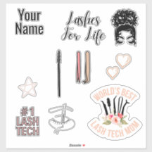 Sticker Lash Tech