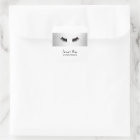 Lashes Extensions Eyelash Salon d'argent moderne