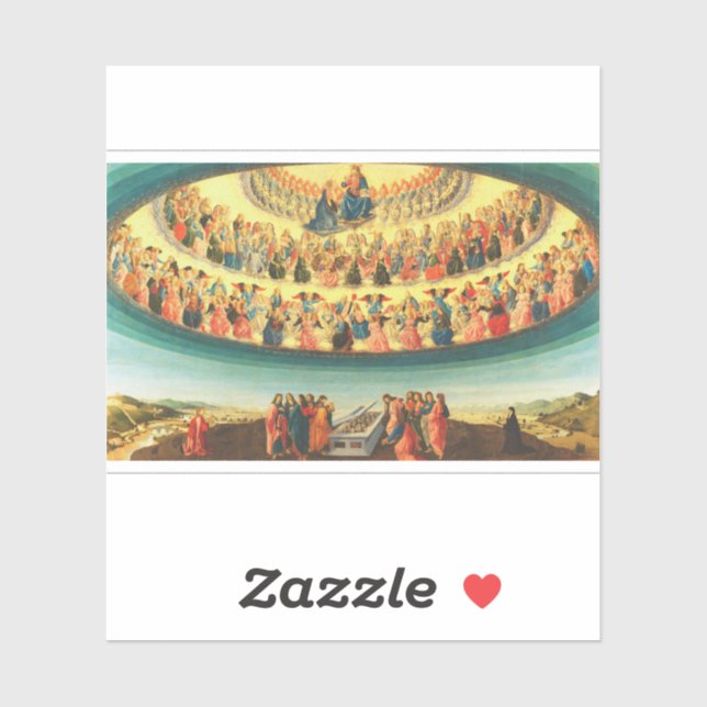 Sticker L'Assomption de la Vierge (Feuille)