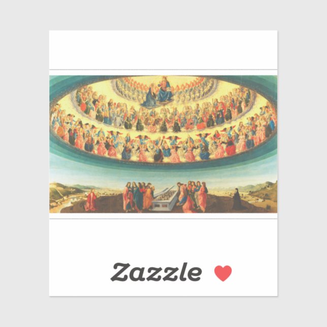 Sticker L'Assomption de la Vierge Marie (Feuille)