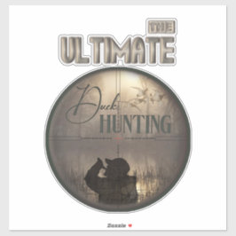 Sticker L'autocollant ultime pour la chasse au canard