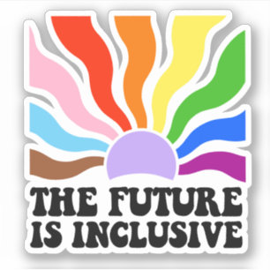 Sticker L'avenir est inclusif