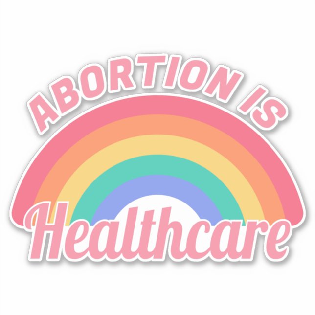 Sticker L'avortement est un soin de santé II (Devant)