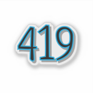 Sticker Le 419 - Toledo, Ohio