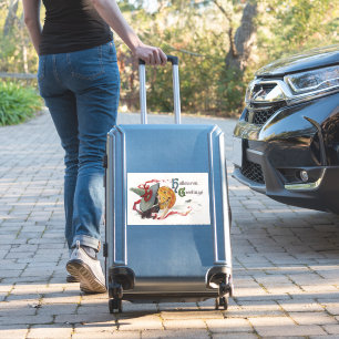 Sticker Le baiser de la sorcière : Jack-o'-lantern à Hallo