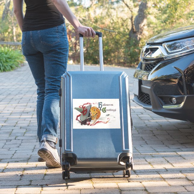 Sticker Le baiser de la sorcière : Jack-o'-lantern à Hallo (Valise Insitu)