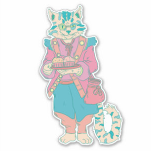 Sticker Le Baker Cat