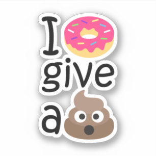 Sticker Le beignet I donnent un emoji de dunette
