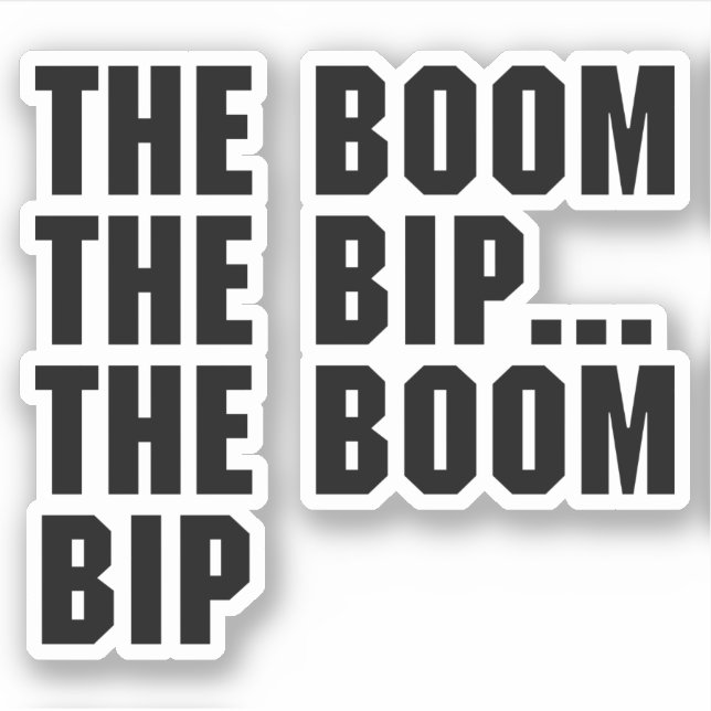 Sticker Le boom économique (Devant)
