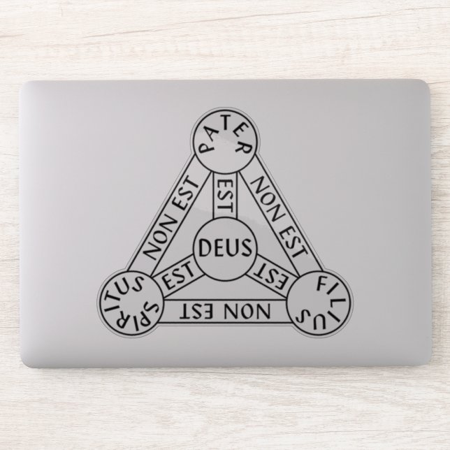 Sticker Le Bouclier de la Trinité (Ordinateur)