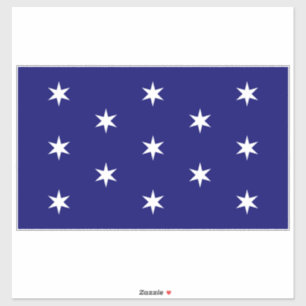 Sticker Le commandant en chef de George Washington