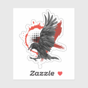 Sticker Le Corbeau