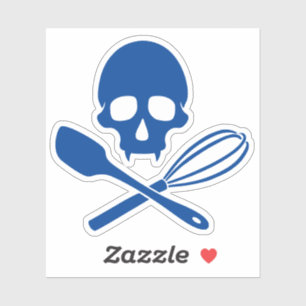 Sticker Le crâne de Baker