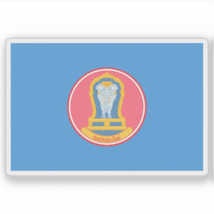 Sticker Le drapeau de la province de Chiang Mai, Thaïlande