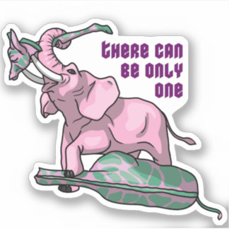 Sticker Le gagnant par une tête