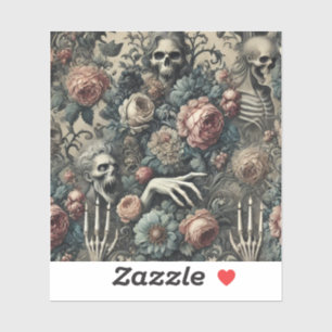 Sticker Le Gambit du Goule – Victorien gothique