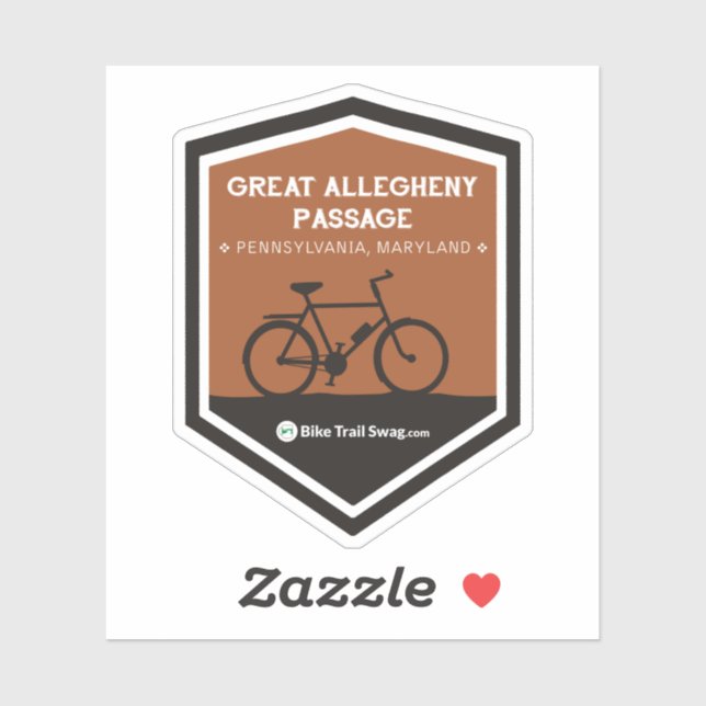 Sticker Le Grand Passage d'Allegheny (Feuille)