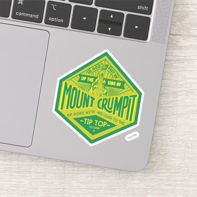 Sticker Le Grinch | Mont Crumpit (Détail)