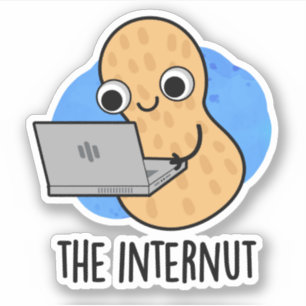 Sticker Le jeu d'arachide Internet amusant Internut