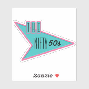 Sticker Le Nifty les années 50