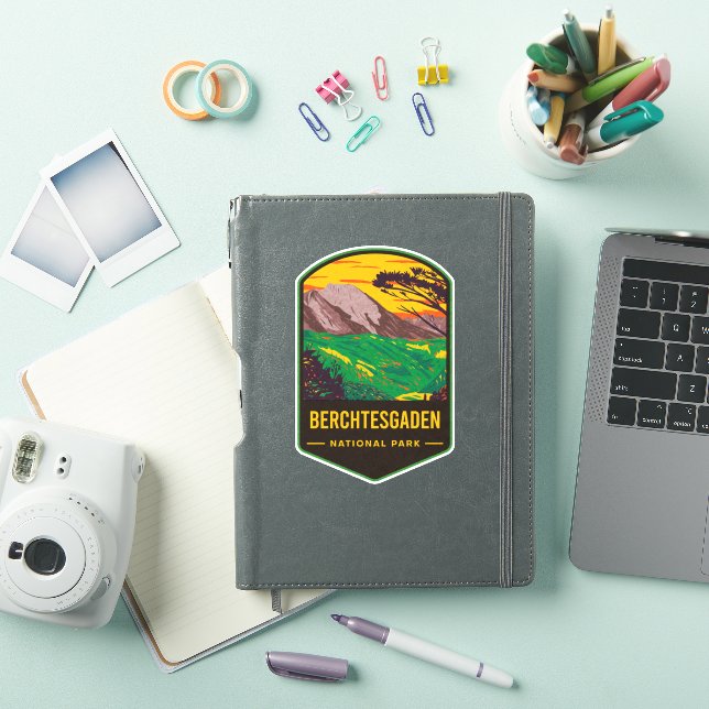Sticker Le Parc national de Berchtesgaden (Couverture iPad)