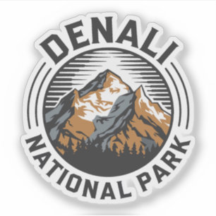 Sticker Le Parc national de Denali