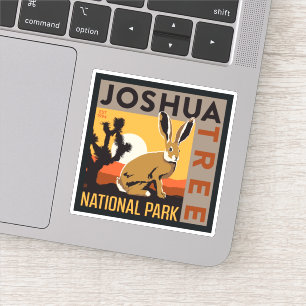 Sticker Le Parc national de Joshua Tree Jacklapin