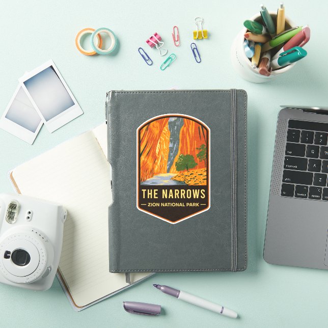 Sticker Le Parc national de Narrows Zion (Couverture iPad)