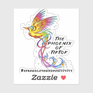 Sticker Le Phoenix de Tik Tok Vinyl Decal