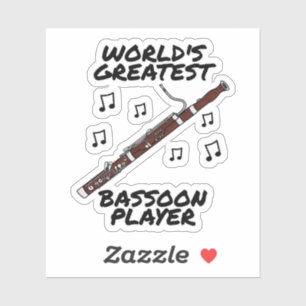 Sticker Le plus grand joueur de baston du monde, Bassoonis
