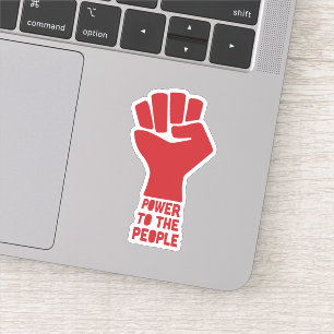 Sticker Le pouvoir au peuple