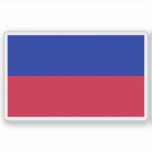 Sticker Le premier drapeau de la République d'Haïti (1804)