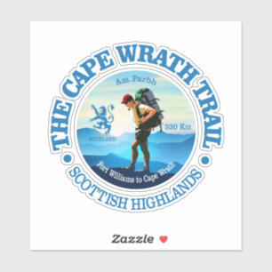 Sticker Le sentier Cape Wrath (C)