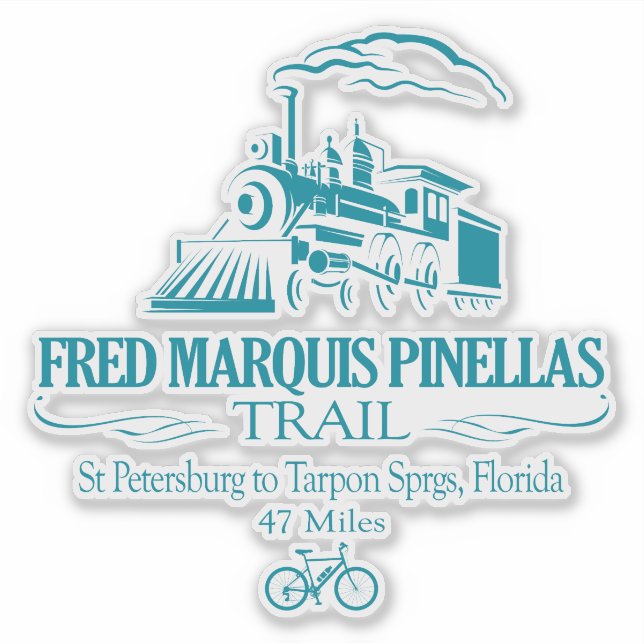 Sticker Le sentier Fred Marquis Pinellas (RT) (Devant)