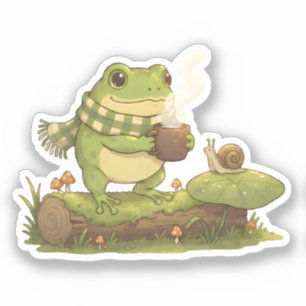 Sticker Le trait de Zochi : cœur tendre