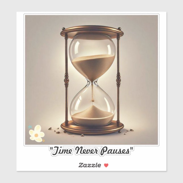 Sticker "Le Whisper du temps" (Feuille)