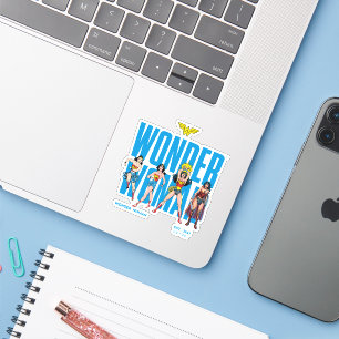 Sticker Légendes de Wonder Woman pour toujours Graphique