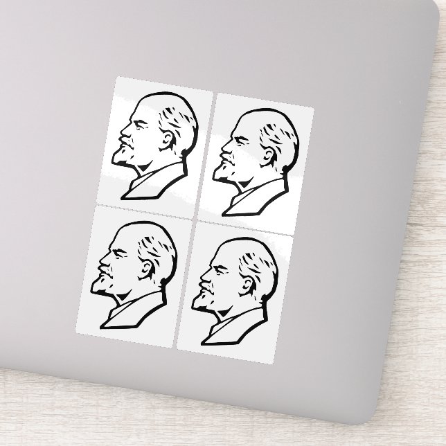 Sticker Lenin, USSR, CCCP, Soviet Union, Communism (Détail)