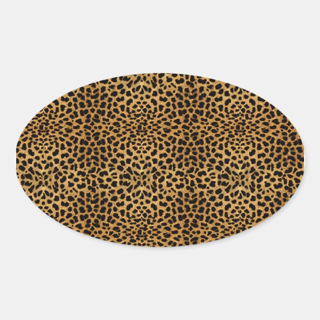 Sticker Leopard Enveloppe Leopard de luxe (Devant)