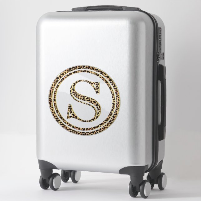 Sticker Leopard S (Sur valise)