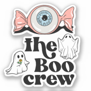 Sticker L'équipage du Boo Spooktacular Halloween Squad