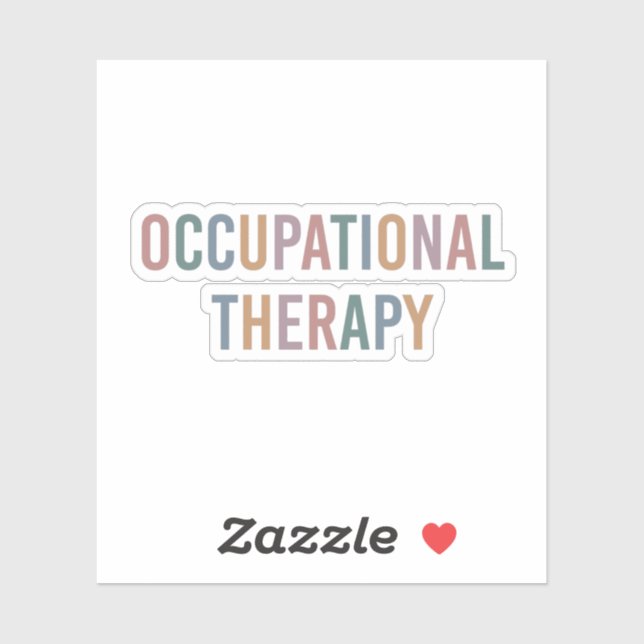 Sticker L'ergothérapie OT Future OT (Feuille)