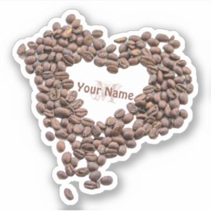 Sticker Les amateurs de café et de caféine adorent !
