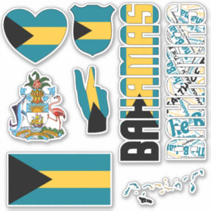 Sticker Les Bahamas Extraordinaires forment des symboles n