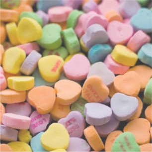 STICKER LES COEURS DE LA BOUGIE DE VALENTINE