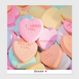 STICKER LES COEURS DE LA BOUGIE DE VALENTINE