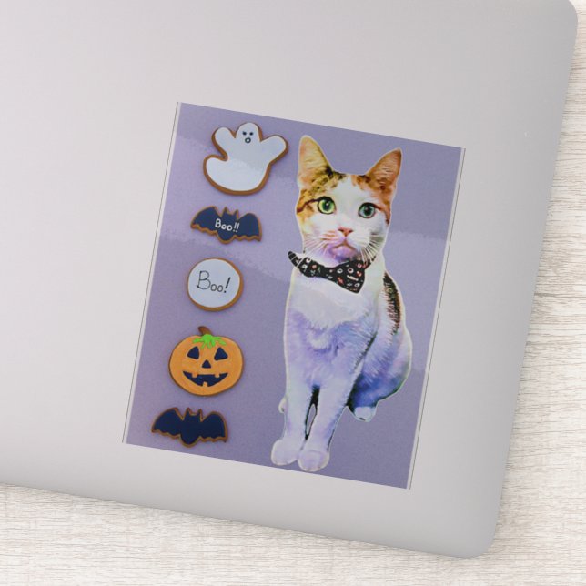 Sticker Les cookies d'Halloween de Cléopâtre (Détail)