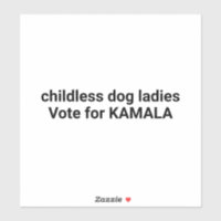 Les dames sans enfants votent pour Kamala drôles d
