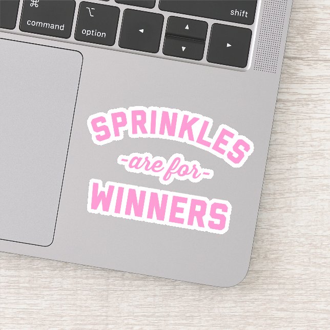 Sticker Les Épingles Sont Pour Les Gagnants Citation Drôle (Détail)